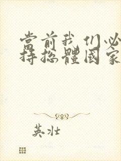 当前我们必须坚持总体国家安全观以什么为基