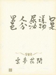 男人尿道口有黄色分泌物是怎么回事