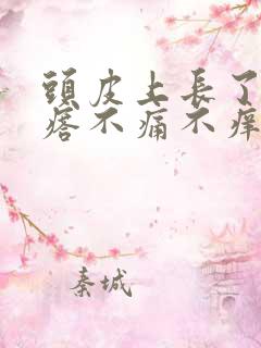 头皮上长了小疙瘩不痛不痒