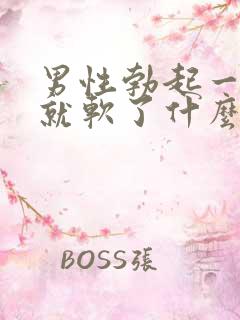 男性勃起一下子就软了什么原因