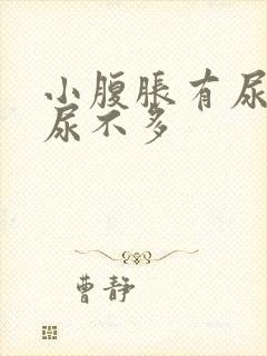 小腹胀有尿意却尿不多