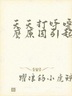 天天打呼噜是什么原因引起的呢