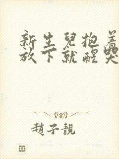 新生儿抱着就睡放下就醒哭怎么办