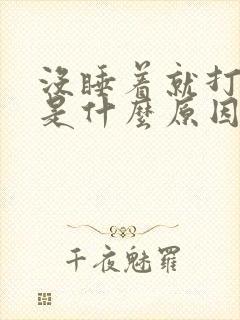 没睡着就打呼噜是什么原因