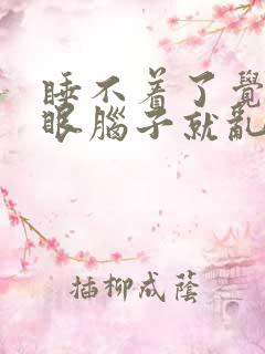 睡不着了觉 闭眼脑子就乱想 做噩梦