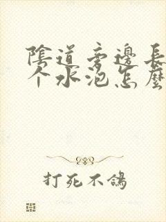 阴道旁边长了一个水泡怎么回事