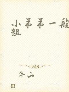 小弟弟一般有多粗