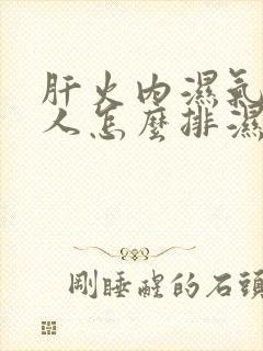 肝火内湿气重的人怎么排湿