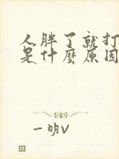 人胖了就打呼噜是什么原因