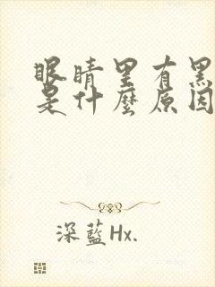 眼睛里有黑血丝是什么原因