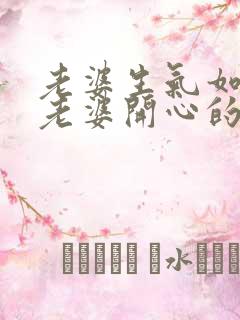 老婆生气如何哄老婆开心的句子