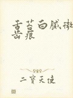 舌苔白腻微黄有齿痕