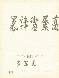 男性排尿有刺痛感什么原因