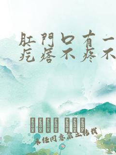 肛门口有一个肉疙瘩不疼不痒