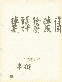 掉头发掉得厉害是什么原因