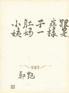 小肚子疼跟来大姨妈一样是怎么回事