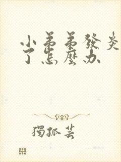 小弟弟发炎流脓了怎么办