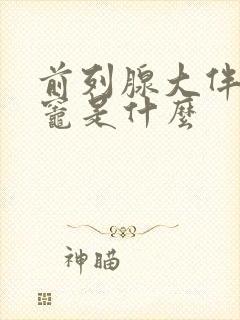 前列腺大伴钙化灶是什么