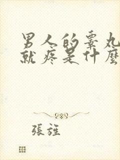 男人的睾丸一碰就疼是什么原因