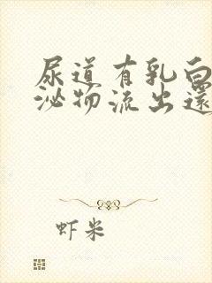 尿道有乳白色分泌物流出还有刺痛感