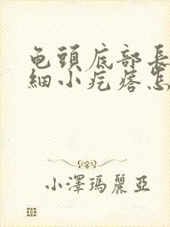 龟头底部长一圈细小疙瘩怎么回事