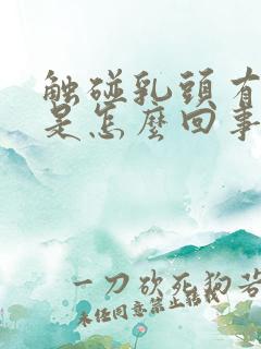 触碰乳头有点疼是怎么回事