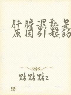 肝胆湿热是什么原因引起的