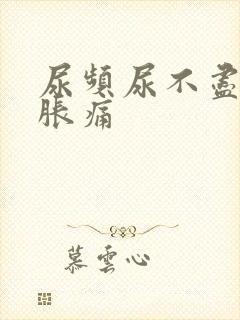 尿频尿不尽小腹胀痛