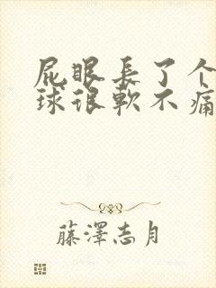 屁眼长了个小肉球很软不痛不痒