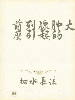 前列腺肿大是怎么引起的