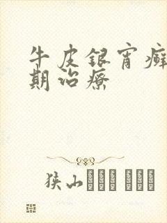 牛皮银宵癣癣初期治疗