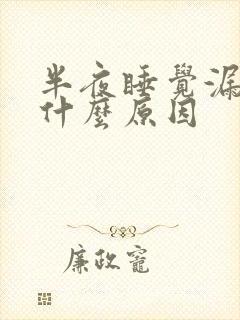 半夜睡觉漏了尿什么原因