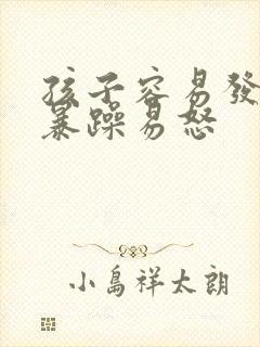 孩子容易发脾气暴躁易怒