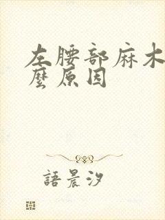 左腰部麻木是什么原因