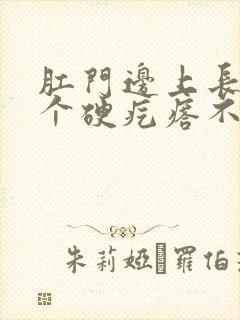 肛门边上长了一个硬疙瘩不疼