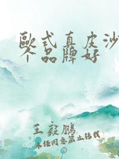 欧式真皮沙发哪个品牌好