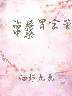 治疗胃食管反流中药