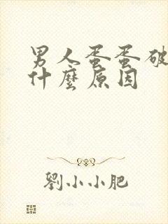 男人蛋蛋破皮是什么原因