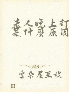 老人晚上打呼噜是什么原因