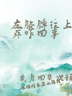 左胳膊往上抬就疼咋回事