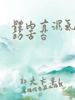 体内有湿气湿热的舌苔