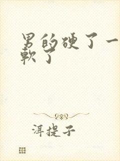 男的硬了一下就软了