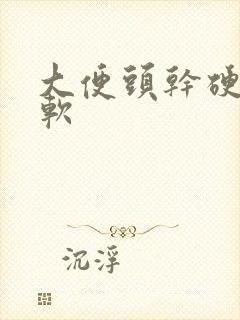 大便头干硬 后软