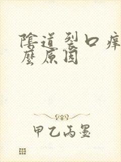 阴道裂口痒疼什么原因