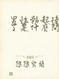 男性勃起后又软了是什么问题