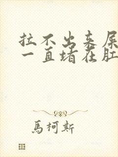 拉不出来屎感觉一直堵在肛门怎么办