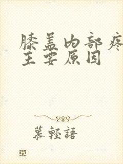 膝盖内部疼痛的主要原因