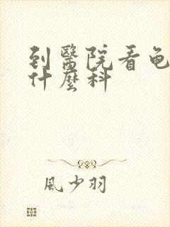 到医院看龟头挂什么科