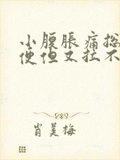 小腹胀痛总想大便但又拉不出来