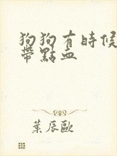 狗狗有时候尿里带点血